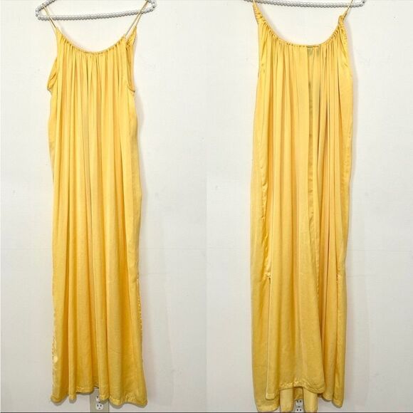 Knot Sisters Yvonne Yellow Sleeveless Maxi Dress NEW WITH TAGS SIZE SMALL - Picture 2 of 7